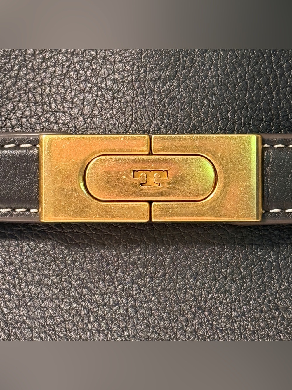 Tory Burch Petite Lee Radziwill Double Bag Black - Original Design - Picture 7 of 16
